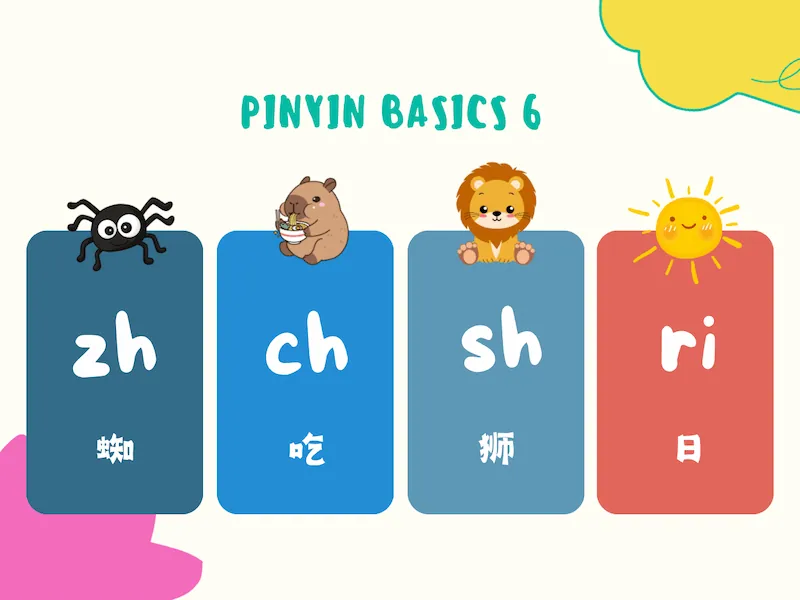 Luyện gõ pinyin nhóm âm zh ch sh r